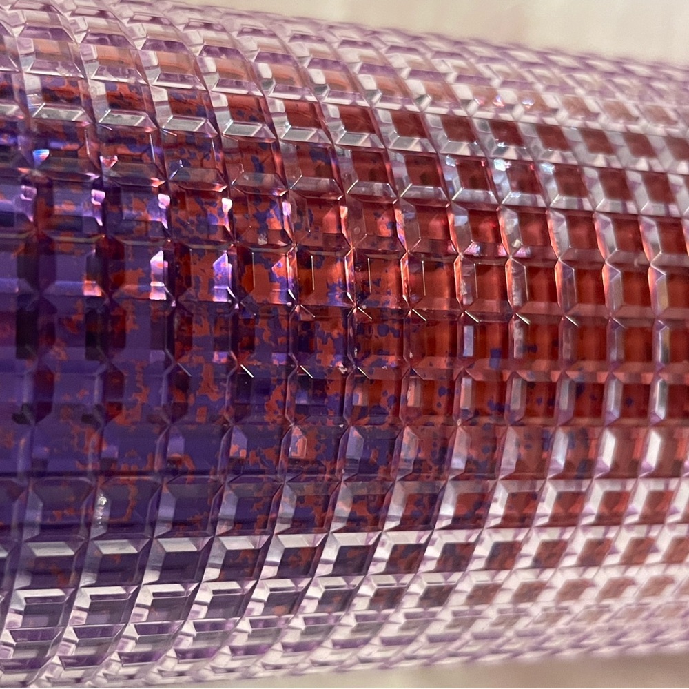 NEW NEVER USED Starbucks tumbler 24 oz venti cup iridescent purple bling jewel - Picture 11 of 15